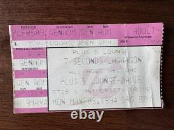 Concert Ticket Stubs 1990's Punk/ska Lot Of 11 Bad Religion, Green Day, NOFX, etc