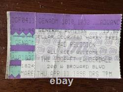 Concert Ticket Stubs 1990's Punk/ska Lot Of 11 Bad Religion, Green Day, NOFX, etc
