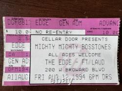 Concert Ticket Stubs 1990's Punk/ska Lot Of 11 Bad Religion, Green Day, NOFX, etc