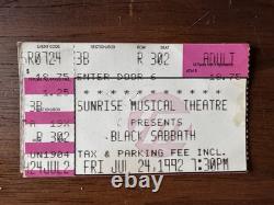 Concert Ticket Stubs 1990's Rock/Metal Lot Of 8 Metallica, Pantera, Danzig, etc