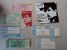 Concert Ticket Stubs, Backstage & Guest Passes, Autographs From The 80's & 90's