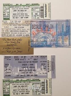 Concert Ticket Stubs Sport Stubs Entertainment Stubs One of a Kind Collection