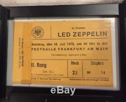 Concert Ticket Stubs-(rolling Stones, Led Zeppelin, Beatles, Hendrix, Doors, The Who)