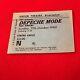 Depeche Mode 1982 Vintage Concert Ticket Original Stub Birmingham Uk