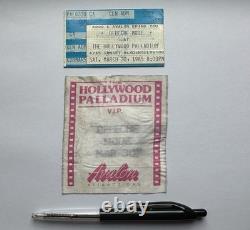 DEPECHE MODE VIP PASS, AND CONCERT TICKET STUB. RARE (Bundle of 2 items)