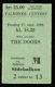 Doors Falkoner Centret Copenhagen September 17, 1968 Denmark Concert Ticket Stub