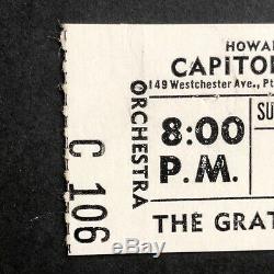 Dec 1970the Grateful Deadconcert Ticket Stub American Beautyportchester Ny