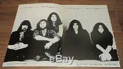 Deep Purple 1972 JAPAN tour book & TICKET STUB! Richie Blackmore CONCERT PROGRAM
