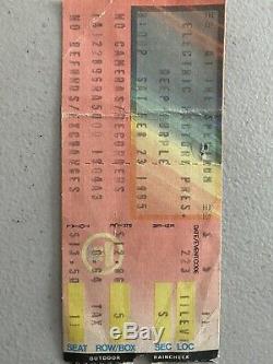 Deep Purple Vintage Concert Shirt 1985 And Ticket Stub The Spectrum Philadelphia