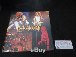 Def Leppard 1984 Japan Tour Book with Ticket Stub Concert Program