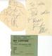 Def Leppard Autographs And Concert Ticket Stub