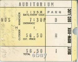 Derek & The Dominos 2 x Original USA Concert Ticket Stubs ERIC CLAPTON RARE VG