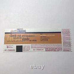 Destinys Child Tweeter Center Chicago IL Concert Ticket Stub Vintage August 2001