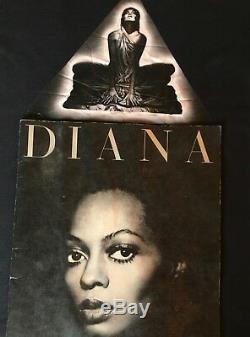 Diana Ross Concert Vintage T-Shirt 1978 Boss Tour Magazine Ticket Stub R&B Book