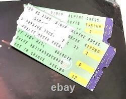 Dio World Tour 1985 Concert Program With 2 Ticket Stubs August 25, 1985