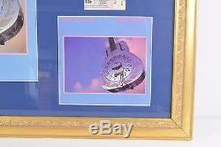 Dire Straits Collectible Framed Record, Album Covers, & Concert Ticket Stub