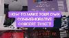 Diy How To Make Your Own Commemorative Concert Ticket