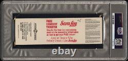 Dolly Parton 1989 White Limozeen Full Unused Concert Ticket PSA 5 Chicago