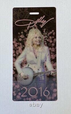 Dolly Parton 2016 Pure & Simple RARE VIP Commemorative Concert Ticket Authentic
