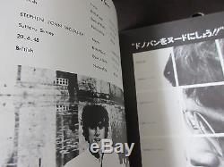 Donovan 1973 Japan Tour Book with Ticket Stub Folk Rock Concert Program
