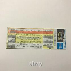 Dr Dre Snoop Dogg Conseco Fieldhouse Up Smoke Concert Ticket Stub Vintage 2000