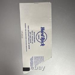 Drake 2010 Concert Ticket Stub Pier Six Baltimore Thank Me Later Era May 5
