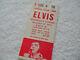 Elvis 1975 Original Red Concert Ticket Stub New Years Eve, Detroit Ex++