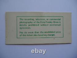 ELVIS Original 1975 CONCERT TICKET STUB New Year's Eve, Detroit EX+