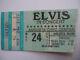 Elvis Original 1977 Concert Ticket Stub Augusta, Maine Ex