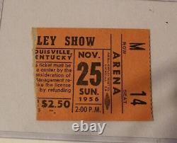 ELVIS PRESLEY 1956 CONCERT TICKET STUB Kentucky 11/25/56 MEGA RARE