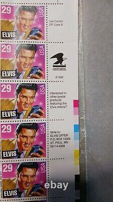 ELVIS PRESLEY 1973 Concert ticket stubs withCommemorative stamps