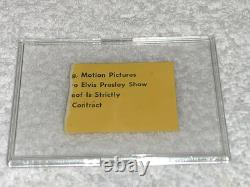 ELVIS PRESLEY 1973 VINTAGE CONCERT TICKET STUB Mobile Alabama Auditorium AL USA