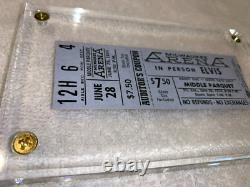 ELVIS PRESLEY 1974 CONCERT TICKET STUB MILWAUKEE ARENA JUNE 28 1974 Ephemera