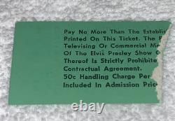 ELVIS PRESLEY 1976 VINTAGE CONCERT TICKET STUB Mobile Alabama Auditorium USA