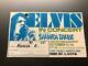Elvis Presley Concert Ticket Stub October 11, 1974 Sahara Lake Tahoe Nevada Nv