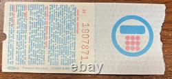 ELVIS PRESLEY Final Chicago Concert Ticket Stub May 1, 1977 5/01/1977