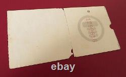 ELVIS PRESLEY GENUINE CONCERT TICKET STUB JUNE 23rd 1973 NASSAU, UNIONDALE, NY