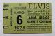 Elvis Presley Genuine Concert Ticket Stub March 6th 1974 Montgomery Alabama