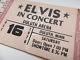 Elvis Presley In Concert Genuine Ticket Stub October 16th 1976 Minnesota