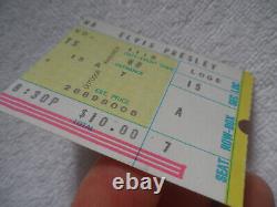 ELVIS PRESLEY Original 1973 CONCERT TICKET STUB Los Angeles (Long Beach Arena)