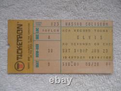 ELVIS PRESLEY Original 1973 CONCERT TICKET STUB NYC (Nassau Coliseum) EX