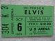 Elvis Presley Original 1974 Concert Ticket Stub Dayton, Ohio Ex+