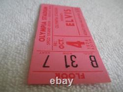 ELVIS PRESLEY Original 1974 CONCERT TICKET STUB Detroit Olympia Stadium EX++