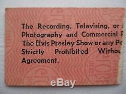 ELVIS PRESLEY Original 1974 CONCERT TICKET STUB Kansas City