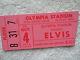 Elvis Presley Original 1974 Concert Ticket Stub Olympia Stadium Ex