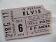 Elvis Presley Original 1974 Concert Ticket Stub Ud Arena, Dayton Oh