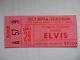 Elvis Presley Original 1974 Concert Ticket Stub Olympia Stadium, Detroit