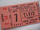 Elvis Presley Original 1974 Concert Ticket Stub Wichita, Kansas