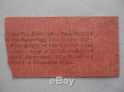 ELVIS PRESLEY Original 1974 CONCERT Ticket STUB Wichita, Kansas