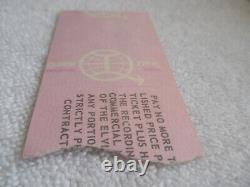 ELVIS PRESLEY Original 1976 CONCERT TICKET STUB Dayton OH EX